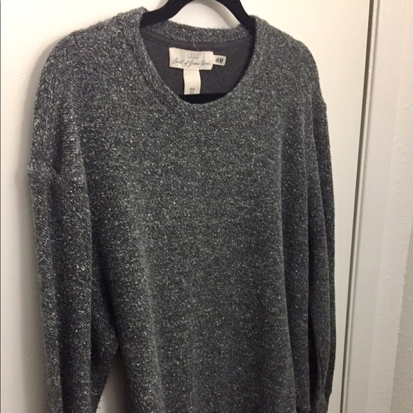 H&M Grey Fuzzy Sweater - Picture 2 of 3