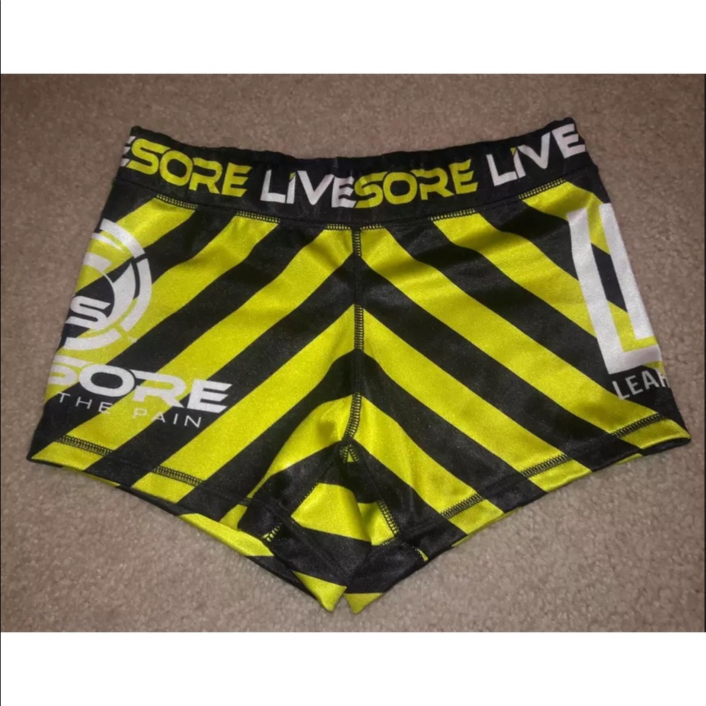 Livesore Crossfit booty shorts! Size S