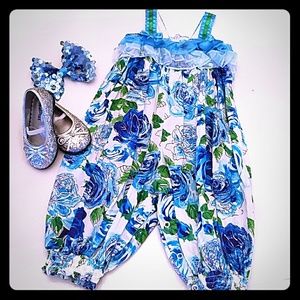 NEW  Bonnie Baby Bubble Romper Jumpsuit NWOT