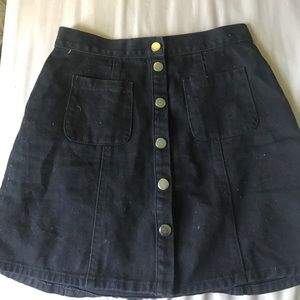 Bdg button up skirt. Worn once