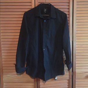 Black button up