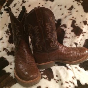 Justin 10.5EE Full Quill Boots