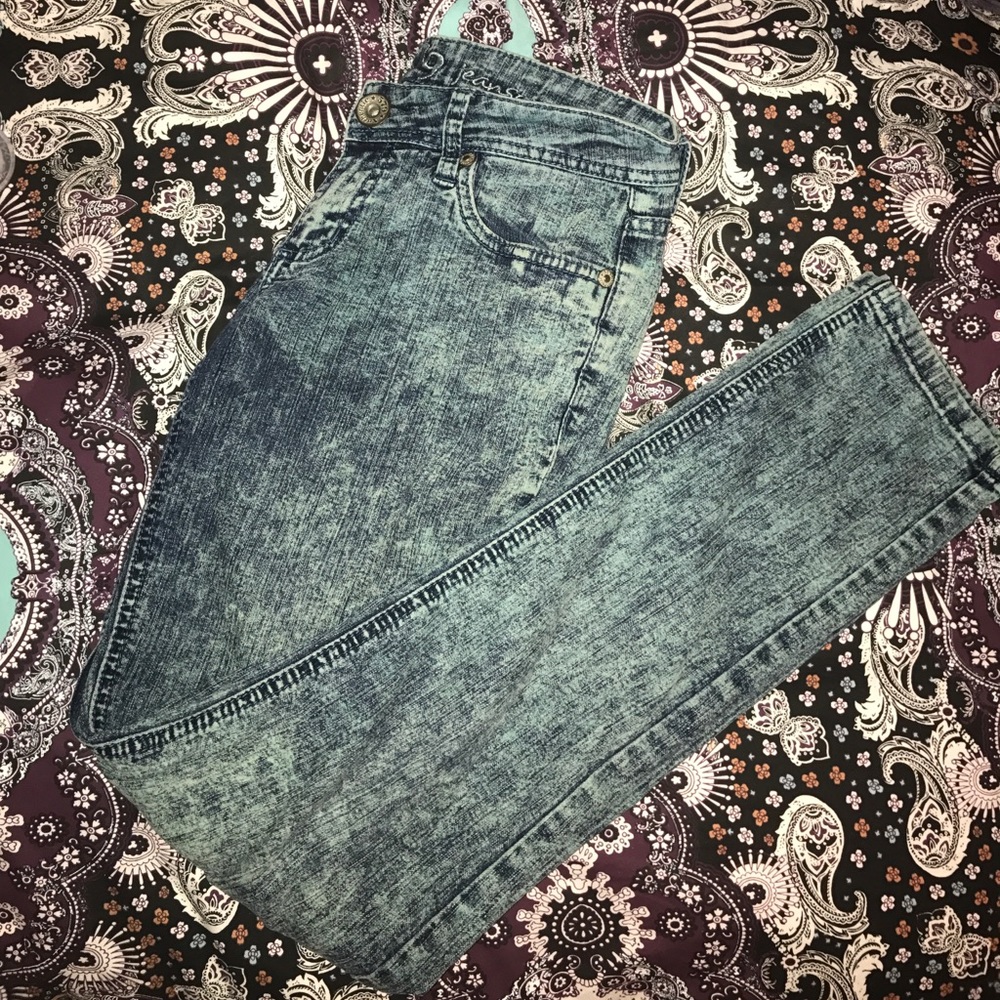 Blue Acid Jeans size 7