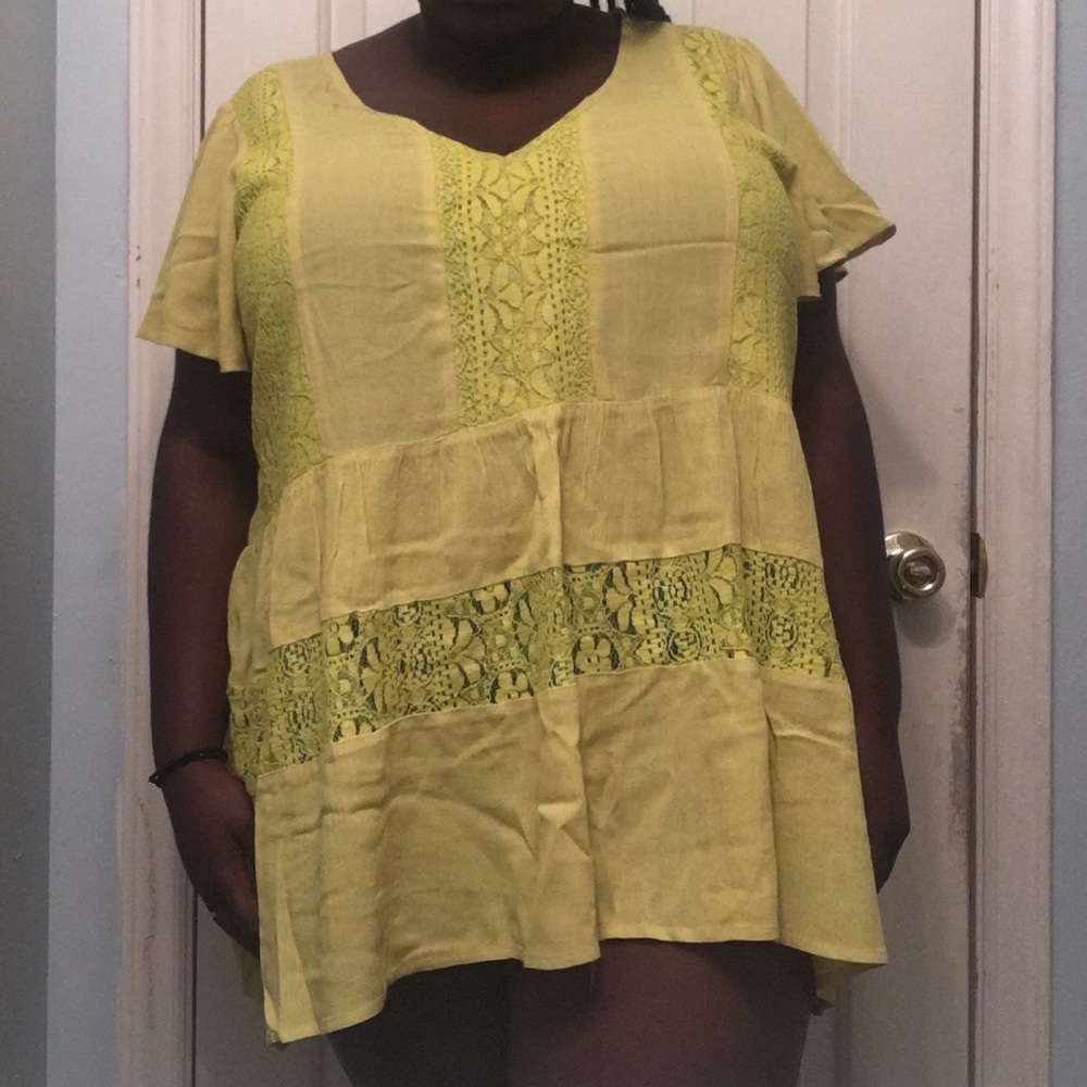 Lace Inset Tunic - Picture 3 of 4
