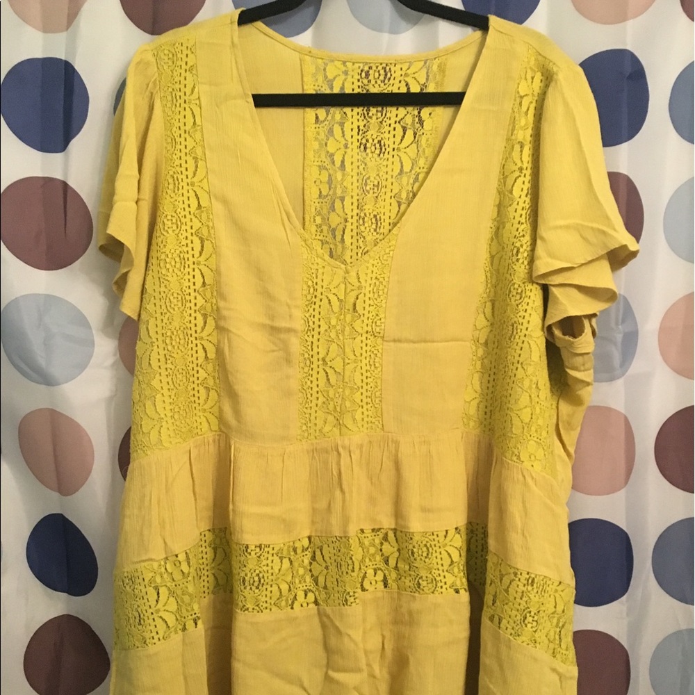 Lace Inset Tunic