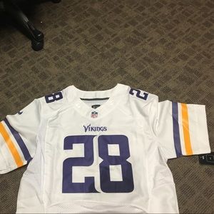 Brand new MN Viking Nike jersey Peterson #28