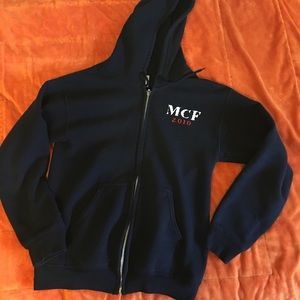 CrossFit zip up hoodie