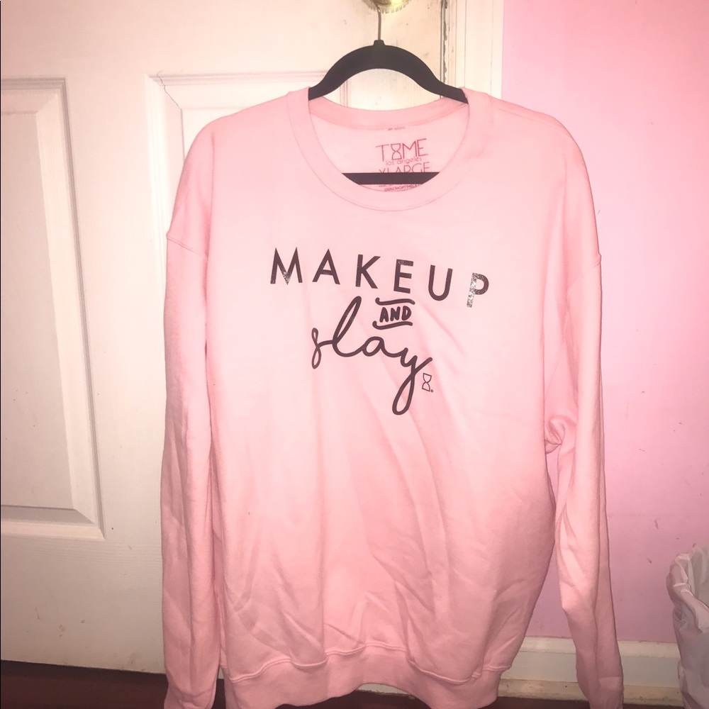 Makeup and Slay sweatshirt