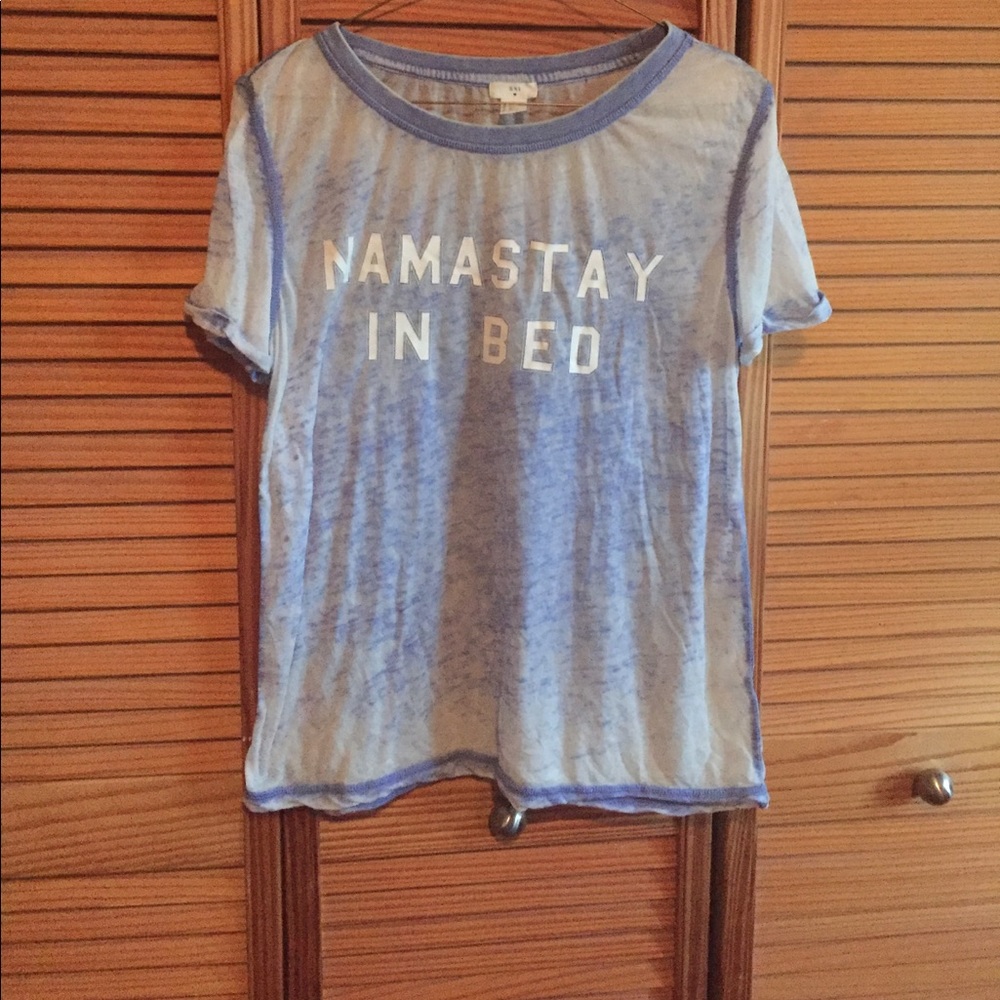 Namastay In Bed tshirt