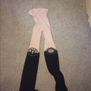 Super natural tattoo tights