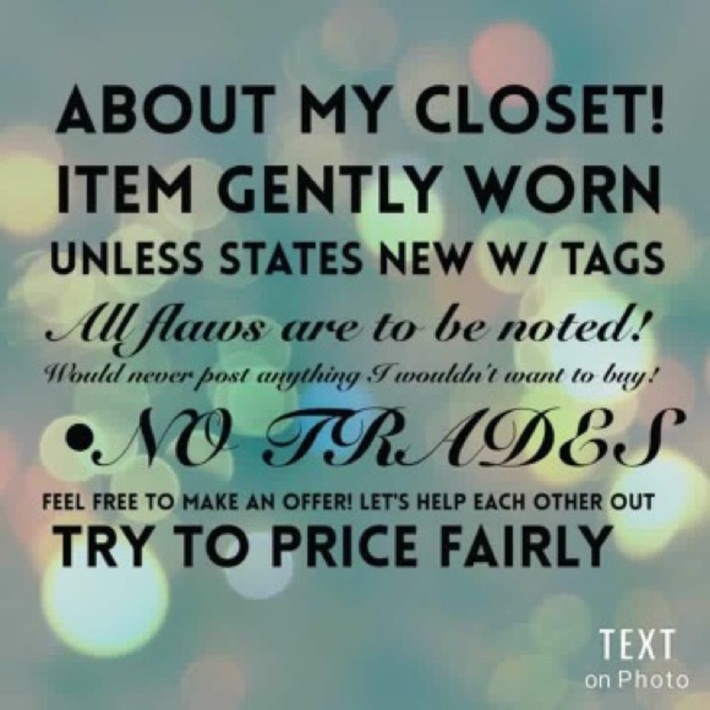 My closet
