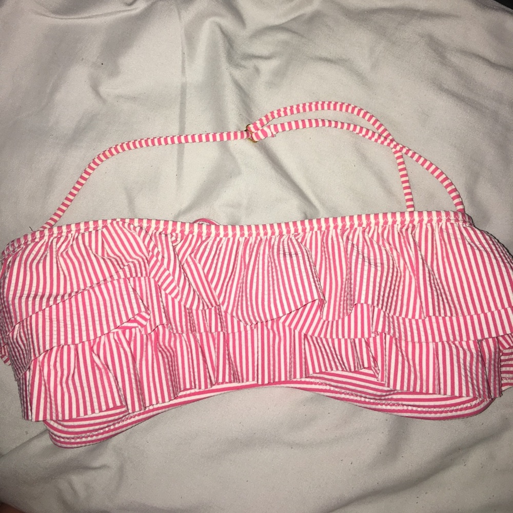 SEERSUCKER BIKINI TOP