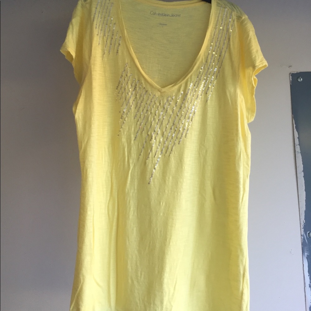 Calvin Klein V Neck Tee