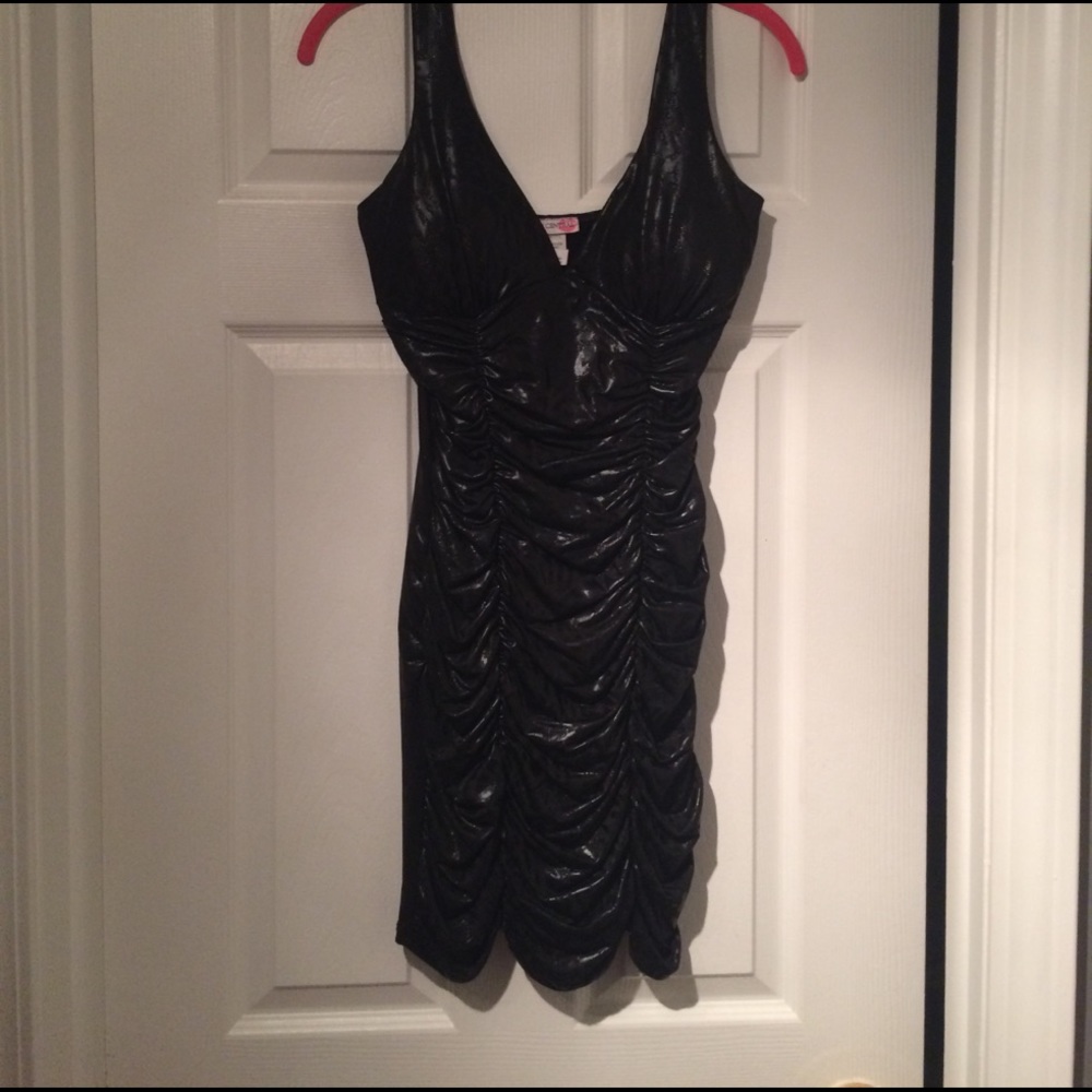 Little black dress with a little sparkle