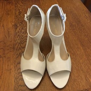 Nine West White Heels