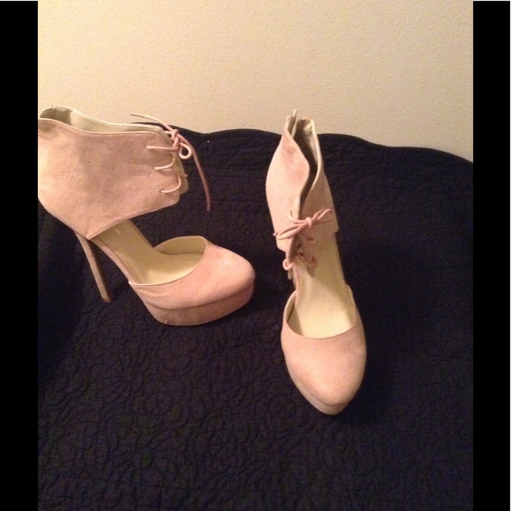 Light pink heels