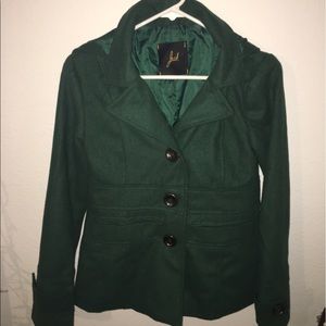 DONATING SOON! Green winter coat