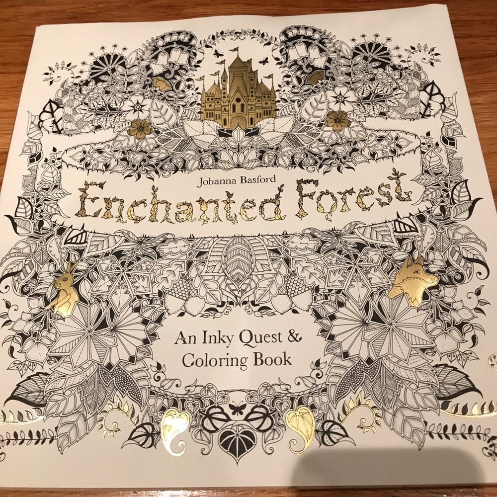 Enchanted Forest Coloring Book