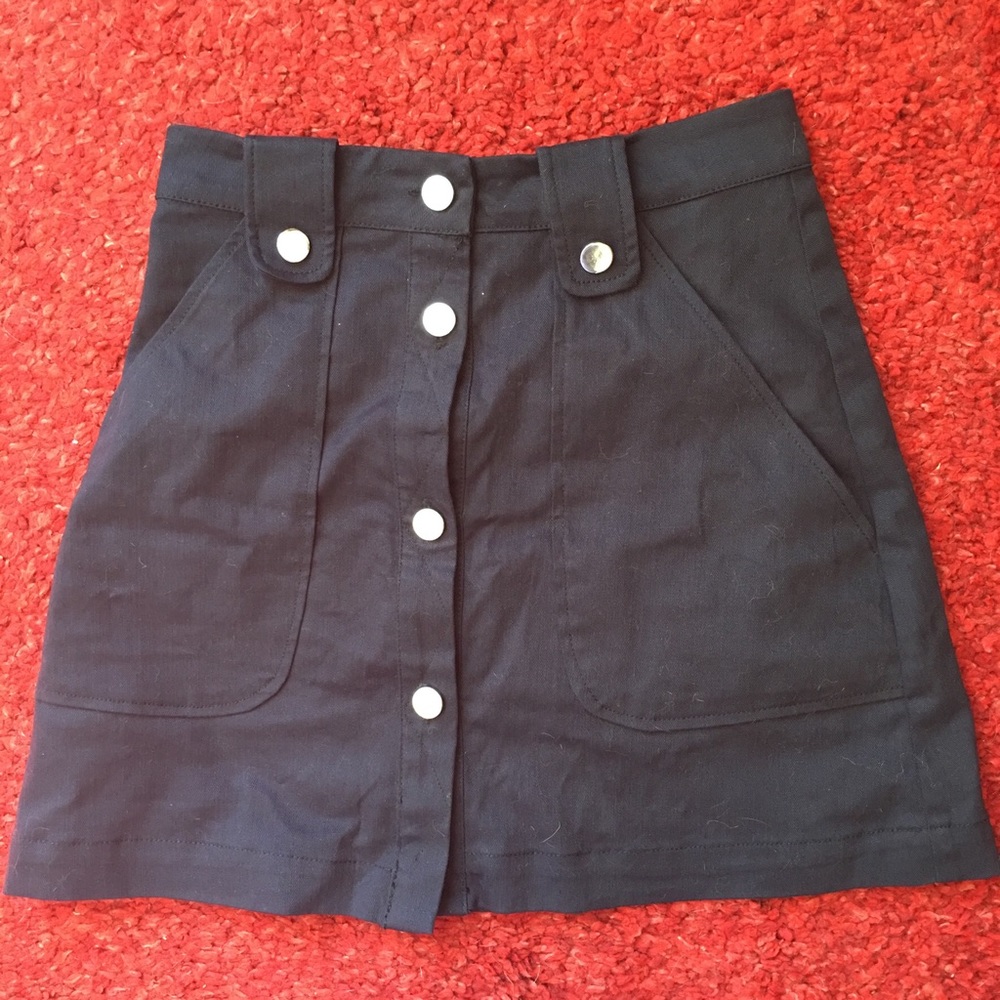 ZARA JEANS SKIRT XS