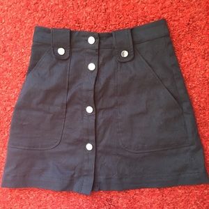 ZARA JEANS SKIRT XS