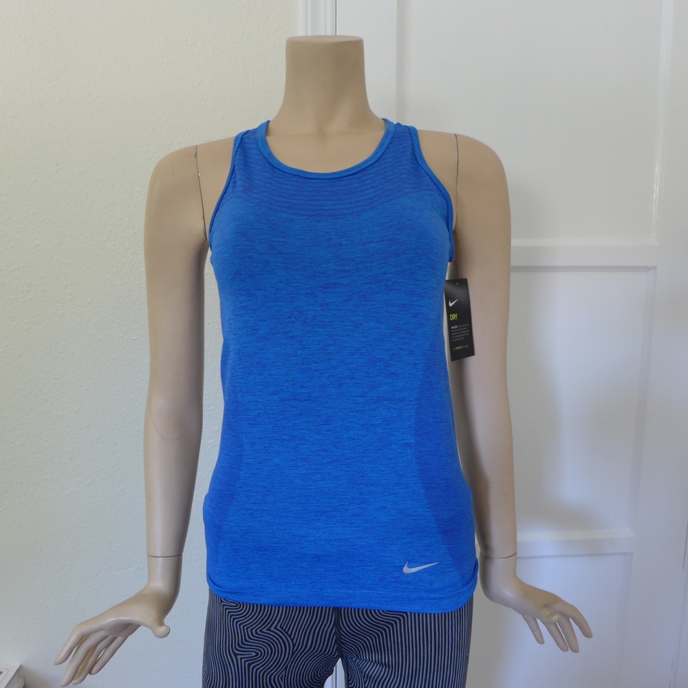 Nike DRI-FIT Blue running top