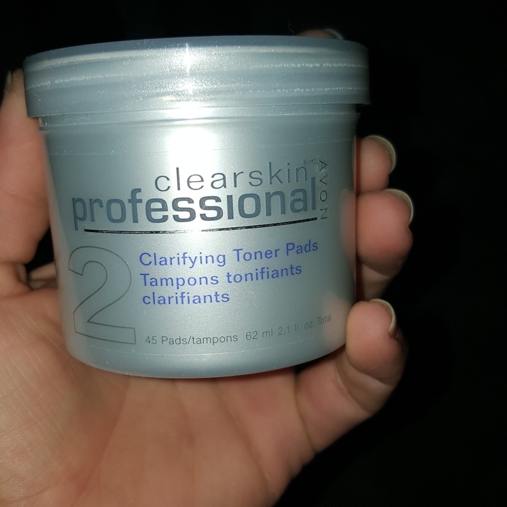 Avon clear skin toner pads