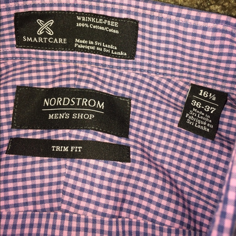 Men's Dress plaid shirt