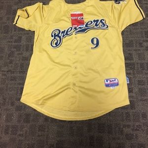 Majestic brand new Milwaukee Brewers jersey