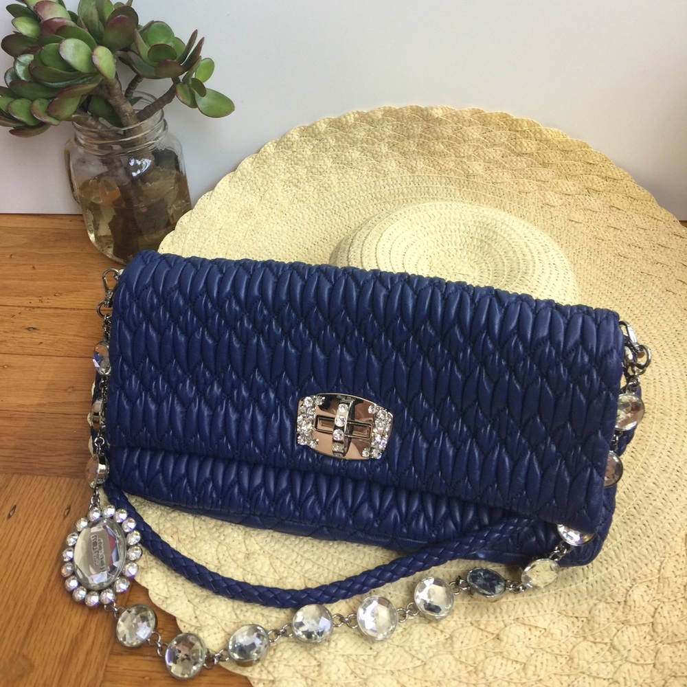 MIUMIU NWOT Napa crystal