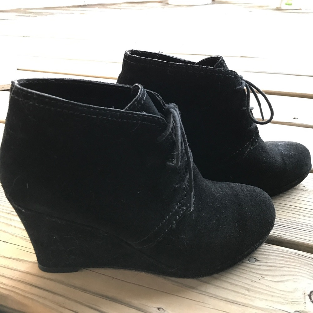 Dolce Vida wedge booties