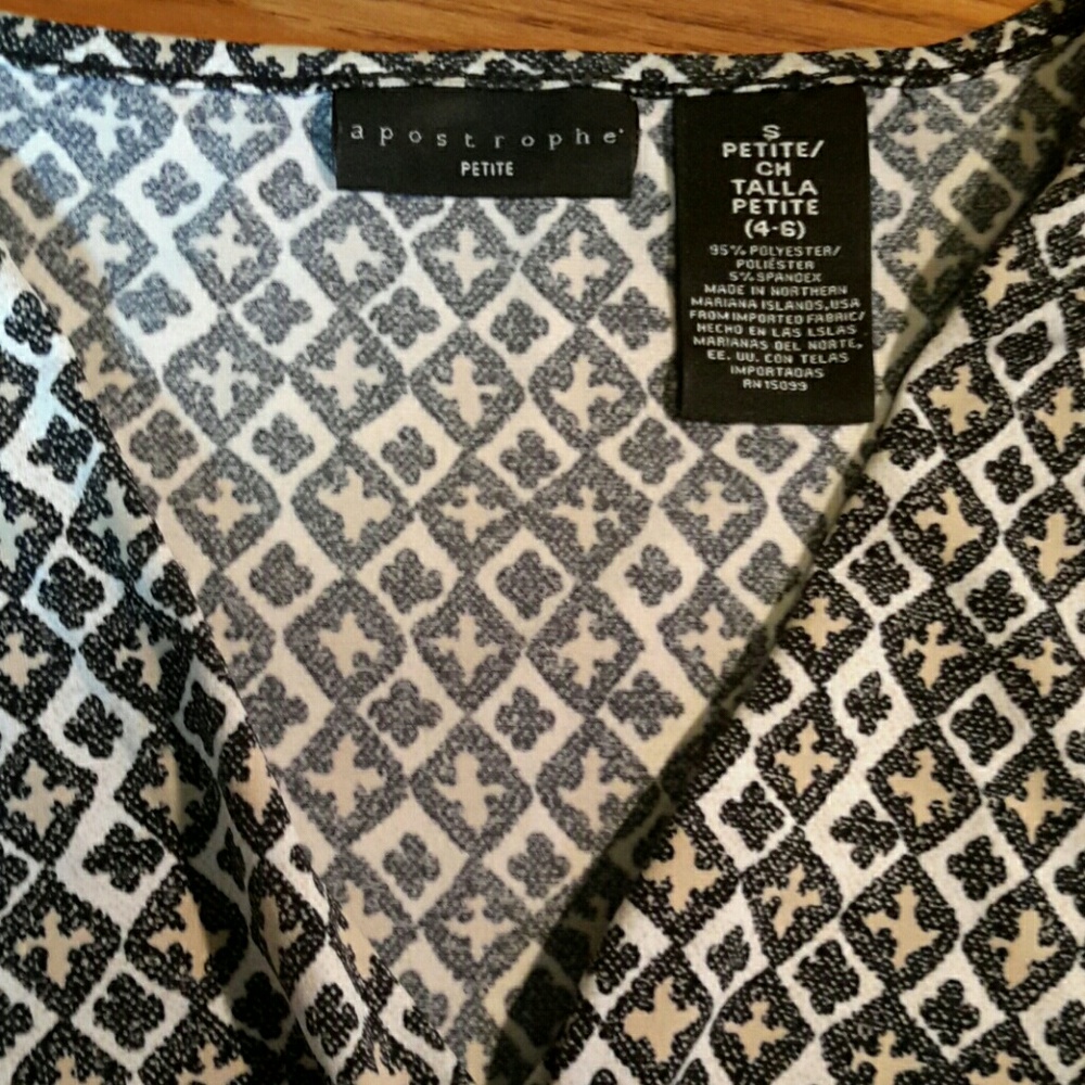 Apostrophe sleevless top, S (4-6) - Picture 3 of 5