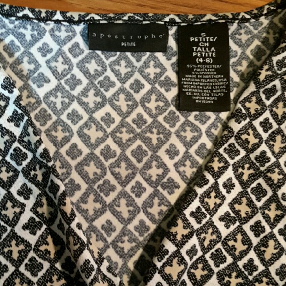 Apostrophe sleevless top, S (4-6) - Picture 3 of 5