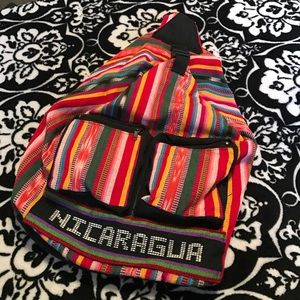 New colorful backpack