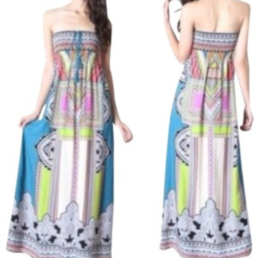 Flying Tomato | Multi-Color Maxi Dress