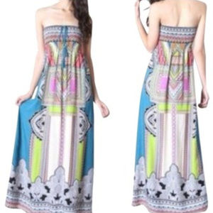 Flying Tomato | Multi-Color Maxi Dress