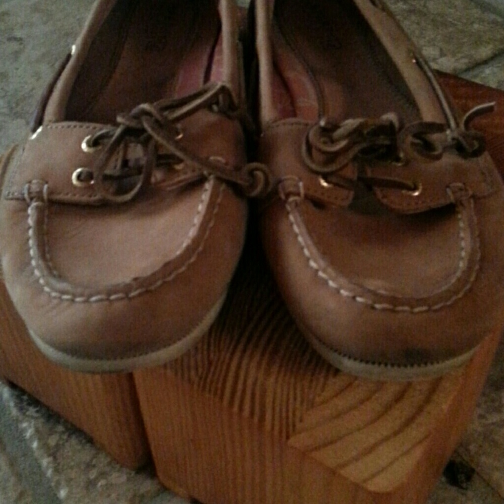 Sperry Top Sider women's boat shoes leather - Picture 2 of 7
