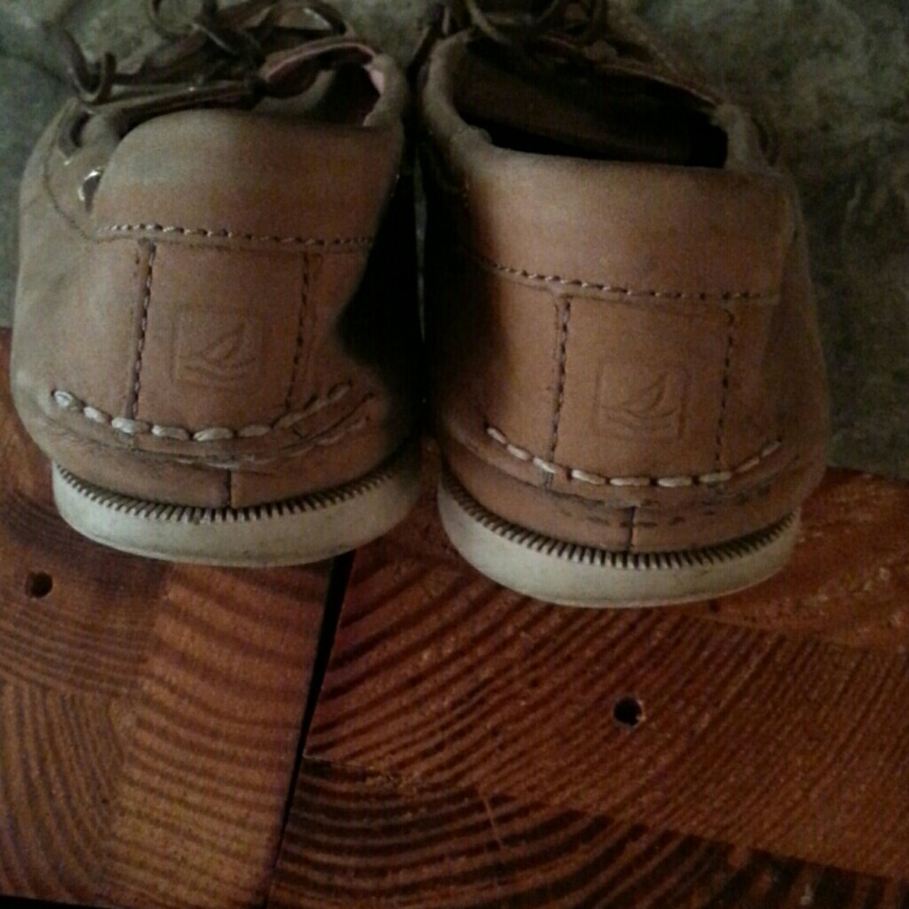Sperry Top Sider women's boat shoes leather - Picture 3 of 7