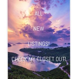 BRAND NEW LISTINGS! CLOSET FOR ALL SIZES!