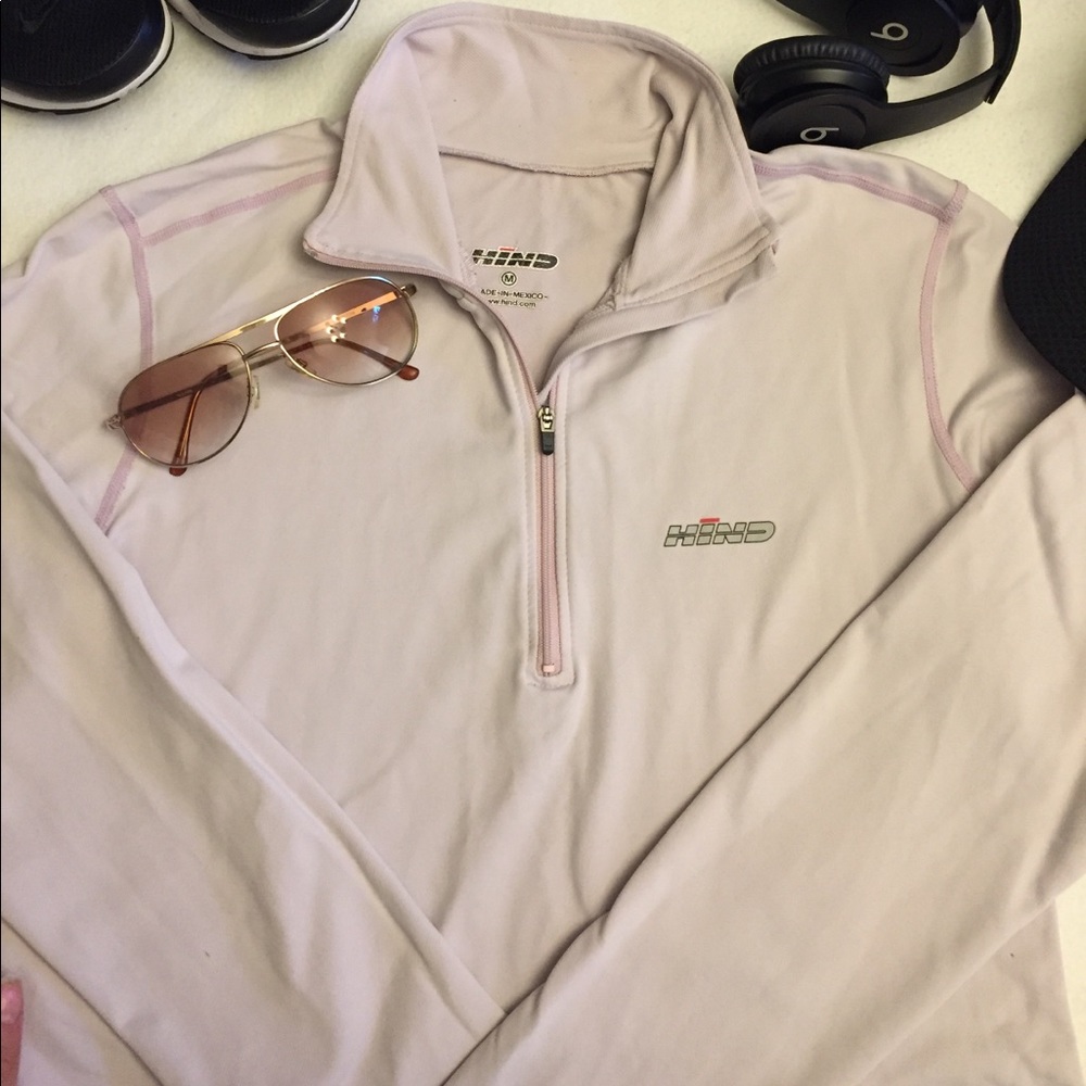 HIND Rider Workout zipdown Jacket in Lavender