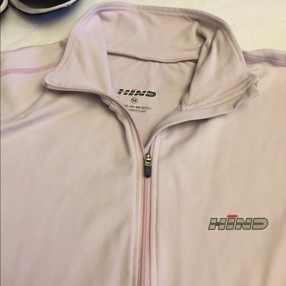 HIND Rider Workout zipdown Jacket in Lavender - Picture 3 of 8