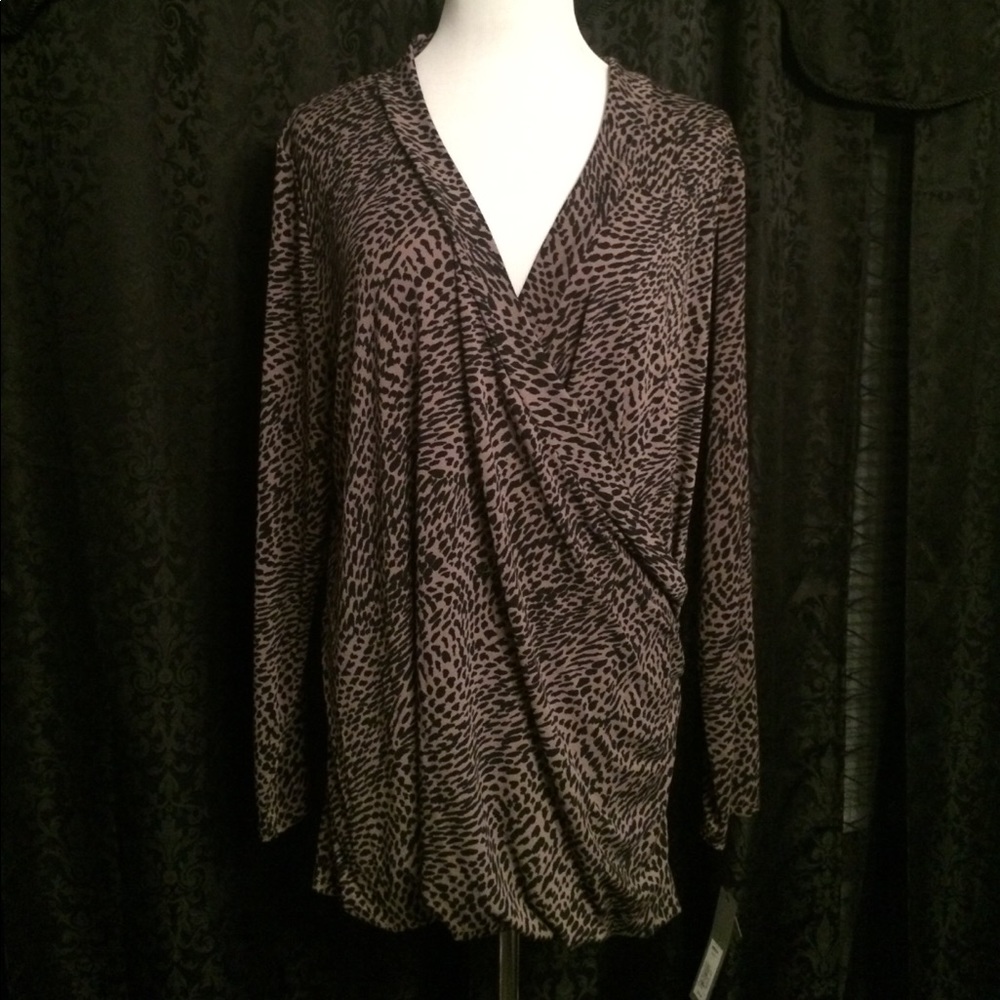 🎊New! 🆕🐆leopard crossover tunic🐆🆕