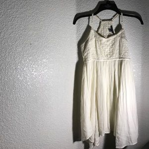 Creamy spring AEO dress