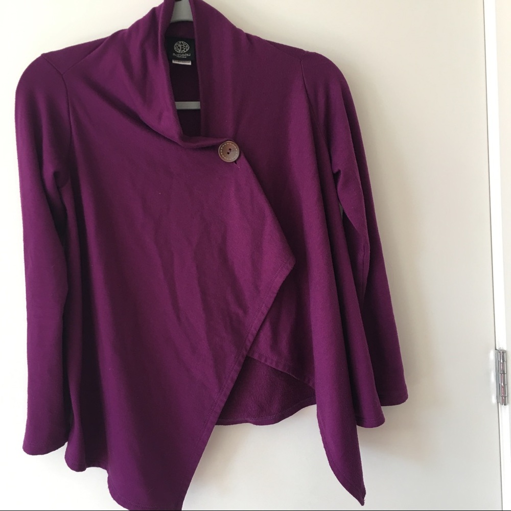 BOBEAU CARDIGAN WRAP PETITE XXS