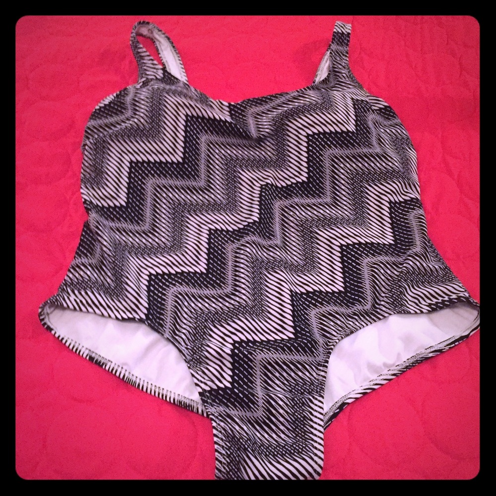Black & White Swimsuit.
