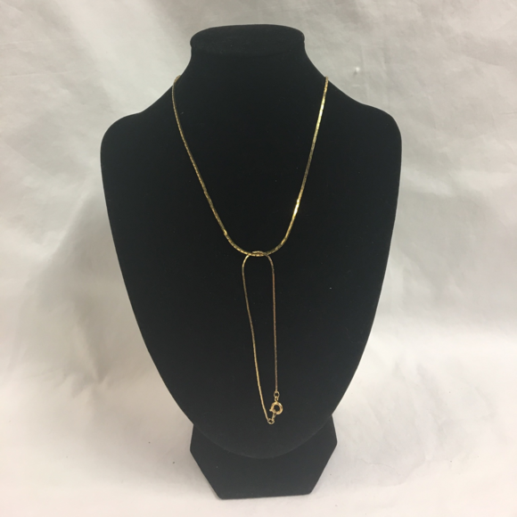 Jewelry - Simple Gold Tone Chain & Bracelet