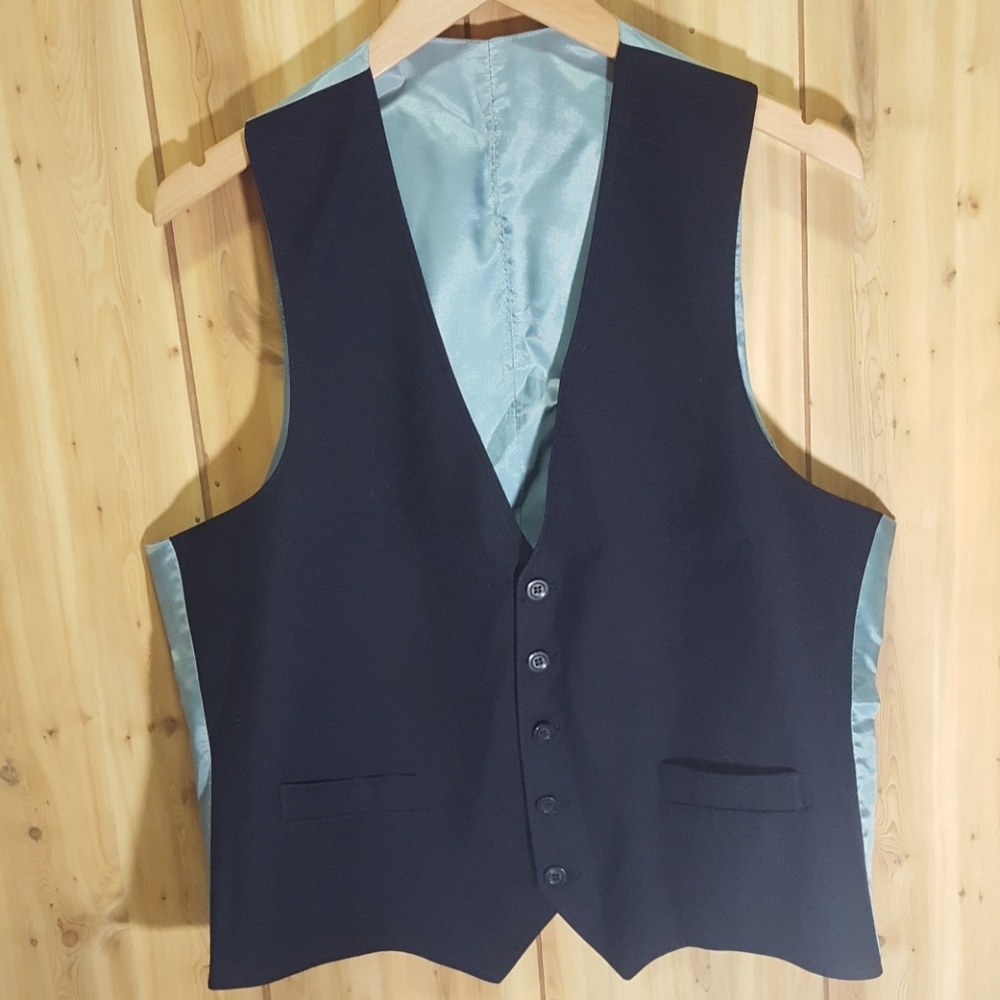 Men's Navy Blue Vest