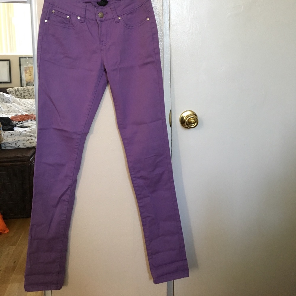 Light purple jeggings