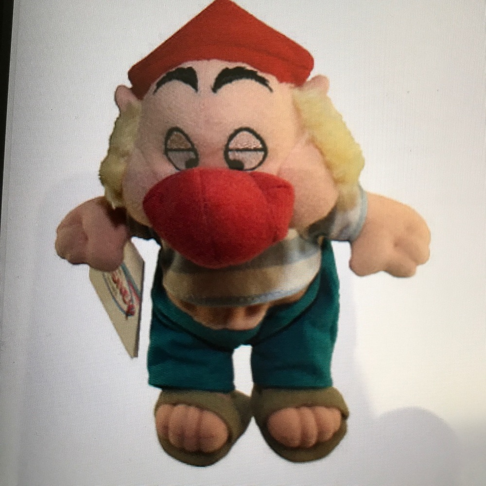 Disney bean bag plush-Smee 8"