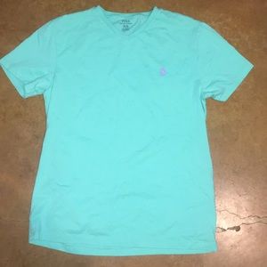 womens v neck polo