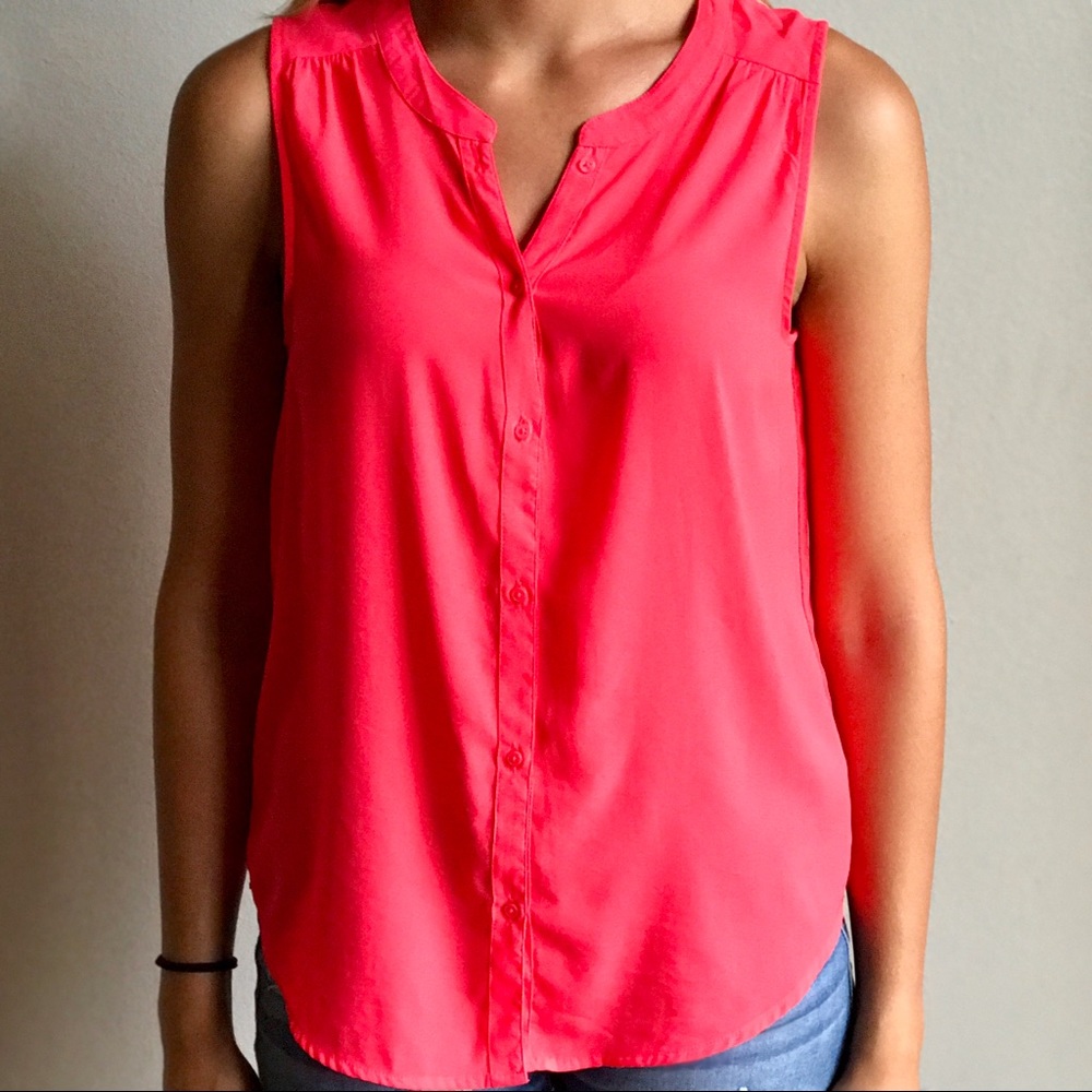 Hot Pink American Eagle Tank